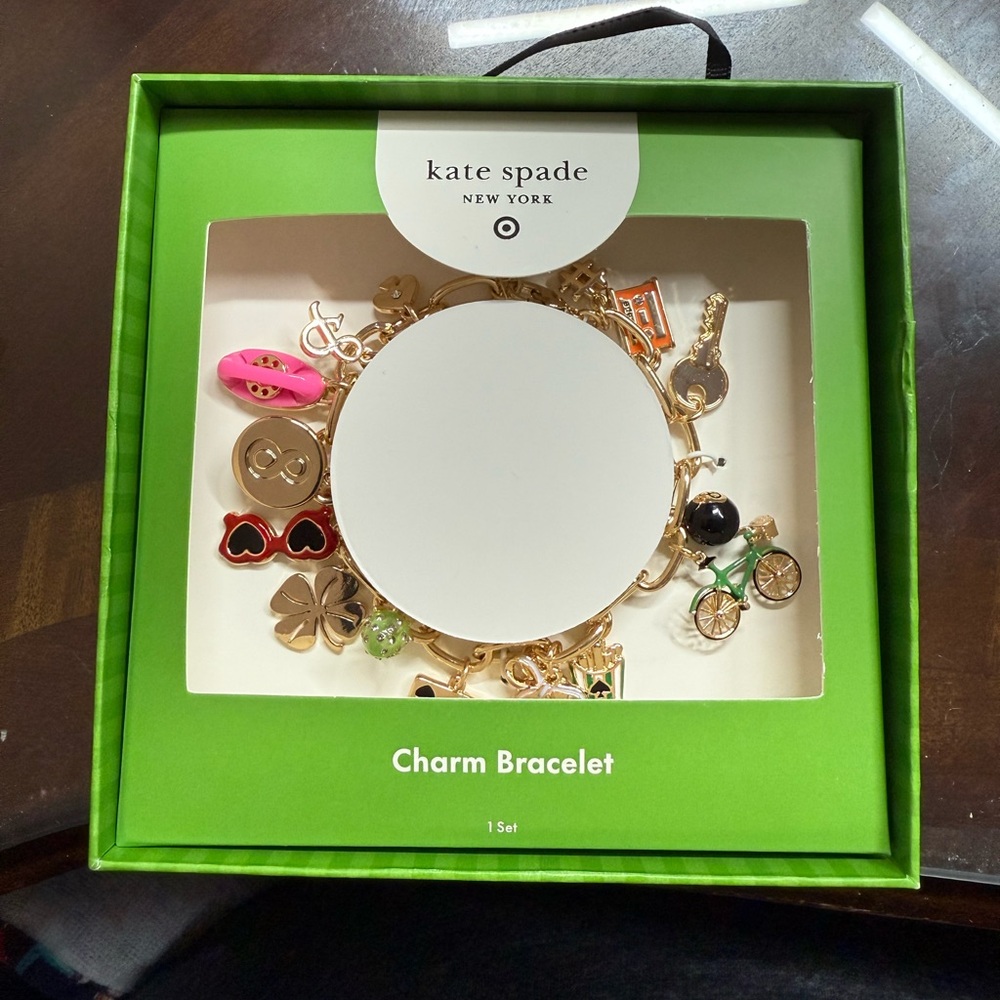 Kate Spade Gold Charm Bracelet